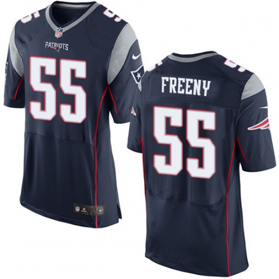 Youth Nike New England Patriots #55 Jonathan Freeny Navy Blue Elite Jersey Youth Nike New England Patriots #55 Jonathan Freeny Navy Blue Elite Jersey