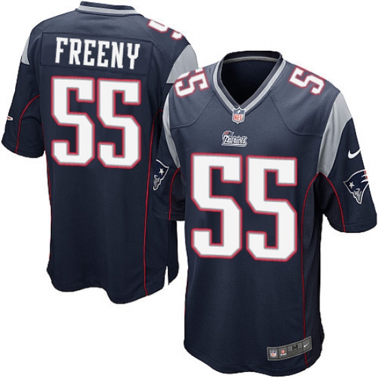Youth Nike New England Patriots #55 Jonathan Freeny Navy Blue Game Jersey Youth Nike New England Patriots #55 Jonathan Freeny Navy Blue Game Jersey
