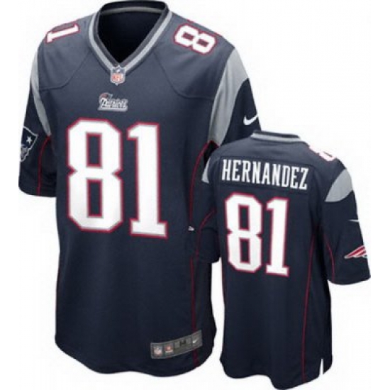 Youth Nike New England Patriots 81# Aaron Hernandez Game Navy Blue Jerseys Youth Nike New England Patriots 81# Aaron Hernandez Game Navy Blue Jerseys