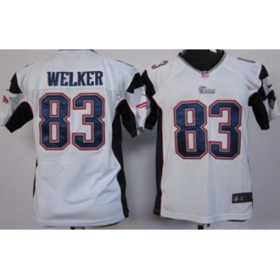 Youth Nike New England Patriots 83 Wes Welker White Nike NFL Jersey Youth Nike New England Patriots 83 Wes Welker White Nike NFL Jersey