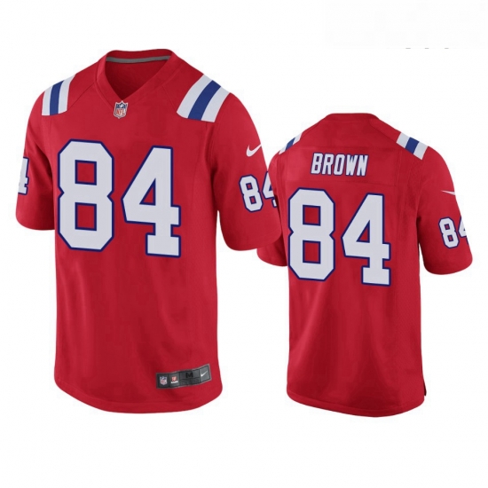 Youth Nike New England Patriots 84 Antonio Brown Red Game Jersey Youth Nike New England Patriots 84 Antonio Brown Red Game Jersey
