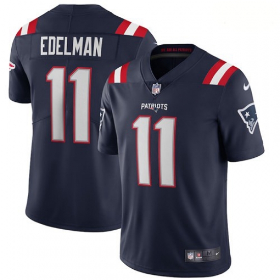 Youth Patriots 11 Julian Edelman Navy 2020 New Vapor Untouchable Limited Jersey Youth Patriots 11 Julian Edelman Navy 2020 New Vapor Untouchable Limited Jersey