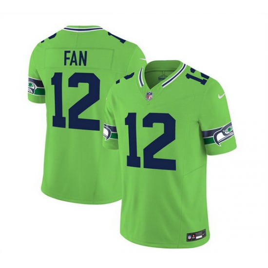 Men Seattle Seahawks 12 Fan 2023 F U S E Green Limited Stitched Football Jersey Men Seattle Seahawks 12 Fan 2023 F U S E Green Limited Stitched Football Jersey