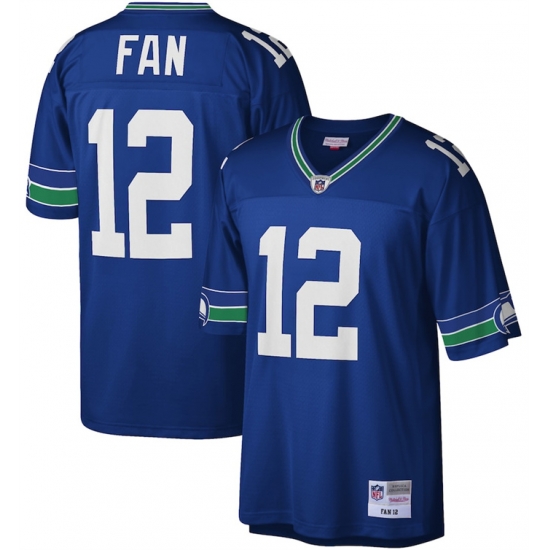 Men Seattle Seahawks 12 Fan Royal Mitchell 26 Ness Stitched Football Jersey Men Seattle Seahawks 12 Fan Royal Mitchell 26 Ness Stitched Football Jersey
