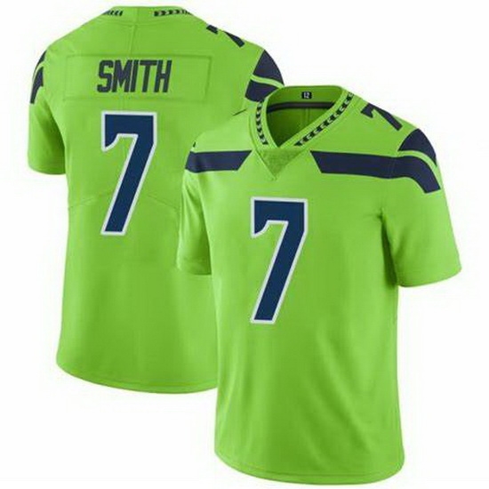 Men Seattle Seahawks Geno Smith #7 Green Vapor Limited NFL Jersey Men Seattle Seahawks Geno Smith #7 Green Vapor Limited NFL Jersey