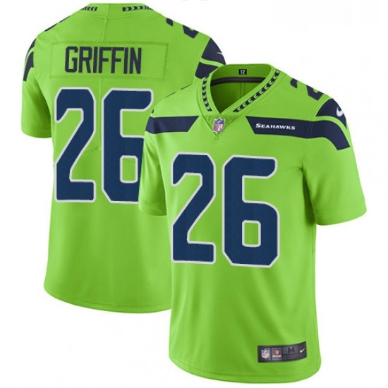 Mens Nike Seattle Seahawks 26 Shaquill Griffin Limited Green Rush Vapor Untouchable NFL Jersey Mens Nike Seattle Seahawks 26 Shaquill Griffin Limited Green Rush Vapor Untouchable NFL Jersey