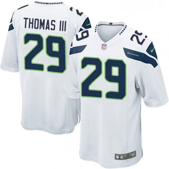 Mens Nike Seattle Seahawks 29 Earl Thomas III Game White NFL Jersey Mens Nike Seattle Seahawks 29 Earl Thomas III Game White NFL Jersey