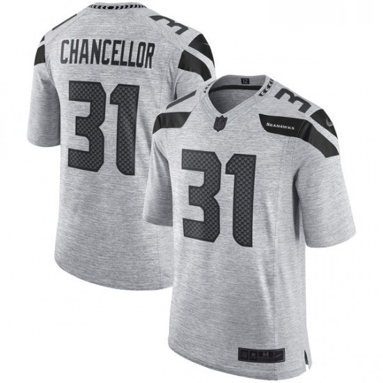 Mens Nike Seattle Seahawks 31 Kam Chancellor Limited Gray Gridiron II NFL Jersey Mens Nike Seattle Seahawks 31 Kam Chancellor Limited Gray Gridiron II NFL Jersey