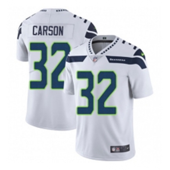 Mens Nike Seattle Seahawks 32 Chris Carson White Vapor Untouchable Limited Player NFL Jersey Mens Nike Seattle Seahawks 32 Chris Carson White Vapor Untouchable Limited Player NFL Jersey