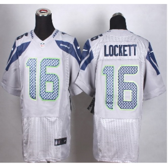 New Seattle Seahawks #16 Tyler Lockett Grey Alternate Men Stitched NFL Elite Jersey New Seattle Seahawks #16 Tyler Lockett Grey Alternate Men Stitched NFL Elite Jersey