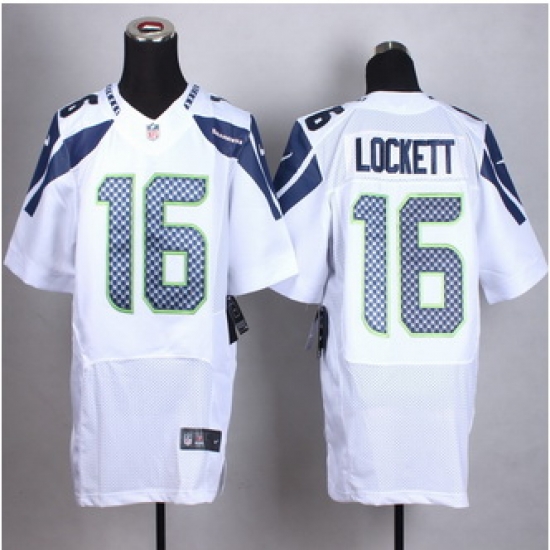 New Seattle Seahawks #16 Tyler Lockett White Alternate Men Stitched NFL Elite Jersey New Seattle Seahawks #16 Tyler Lockett White Alternate Men Stitched NFL Elite Jersey