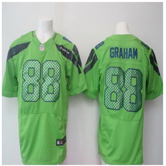 New Seattle Seahawks #88 Jimmy Graham Green Alternate Men''''s Stitched NFL Elite Jersey New Seattle Seahawks #88 Jimmy Graham Green Alternate Men''''s Stitched NFL Elite Jersey