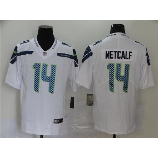 Nike Seahawks 14 D K Metcalf White Vapor Untouchable Limited Jersey Nike Seahawks 14 D K Metcalf White Vapor Untouchable Limited Jersey