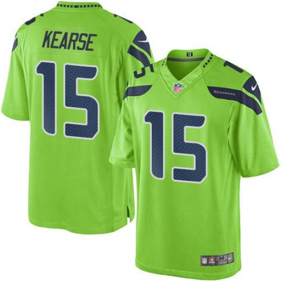 Nike Seahawks #15 Jermaine Kearse Green Mens Stitched NFL Limited Rush Jersey Nike Seahawks #15 Jermaine Kearse Green Mens Stitched NFL Limited Rush Jersey