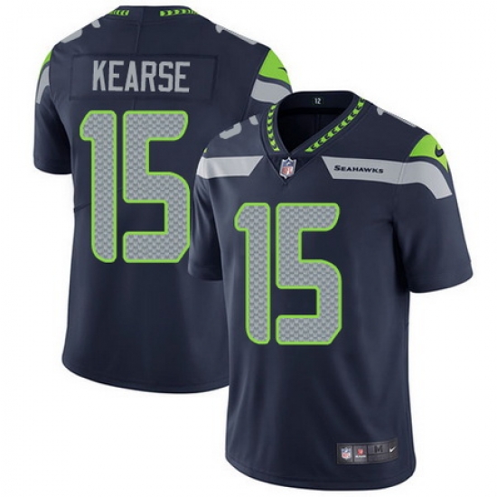 Nike Seahawks #15 Jermaine Kearse Steel Blue Team Color Mens Stitched NFL Vapor Untouchable Limited Jersey Nike Seahawks #15 Jermaine Kearse Steel Blue Team Color Mens Stitched NFL Vapor Untouchable Limited Jersey