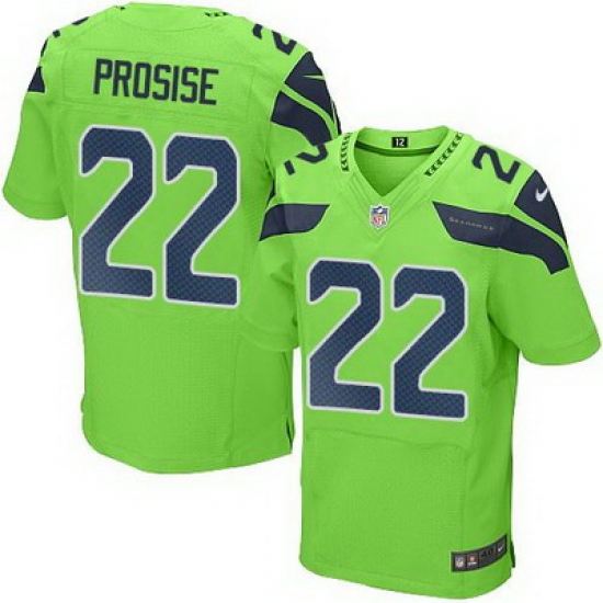 Nike Seahawks #22 C J Prosise Green Mens Stitched NFL Elite Rush Jersey Nike Seahawks #22 C J Prosise Green Mens Stitched NFL Elite Rush Jersey