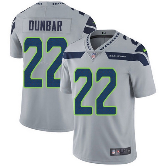 Nike Seahawks 22 Quinton Dunbar Grey Alternate Men Stitched NFL Vapor Untouchable Limited Jersey Nike Seahawks 22 Quinton Dunbar Grey Alternate Men Stitched NFL Vapor Untouchable Limited Jersey
