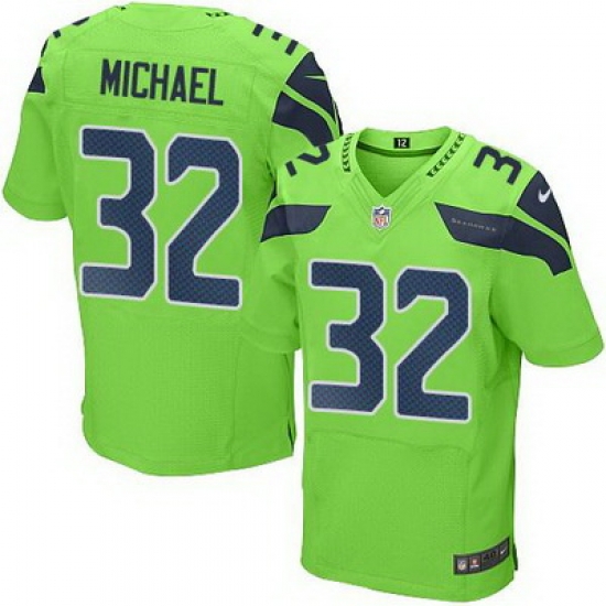 Nike Seahawks #32 Christine Michael Green Mens Stitched NFL Elite Rush Jersey Nike Seahawks #32 Christine Michael Green Mens Stitched NFL Elite Rush Jersey