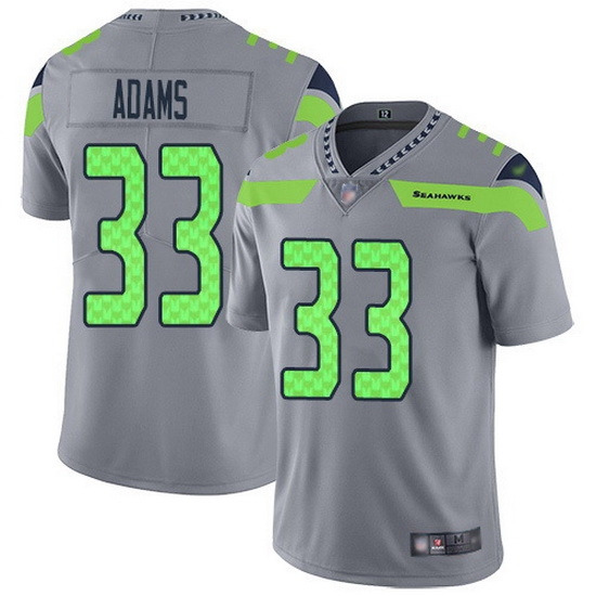 Nike Seahawks 33 Jamal Adams Gray Men Stitched NFL Limited Inverted Legend Jersey Nike Seahawks 33 Jamal Adams Gray Men Stitched NFL Limited Inverted Legend Jersey