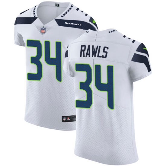 Nike Seahawks #34 Thomas Rawls White Mens Stitched NFL Vapor Untouchable Elite Jersey Nike Seahawks #34 Thomas Rawls White Mens Stitched NFL Vapor Untouchable Elite Jersey