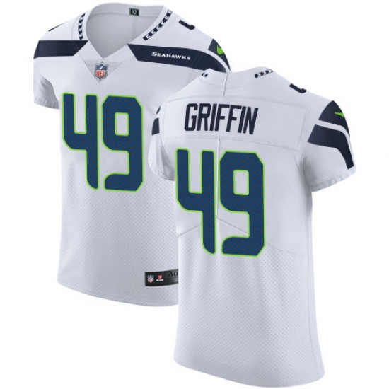 Nike Seahawks #49 Shaquem Griffin White Mens Stitched NFL Vapor Untouchable Elite Jersey Nike Seahawks #49 Shaquem Griffin White Mens Stitched NFL Vapor Untouchable Elite Jersey