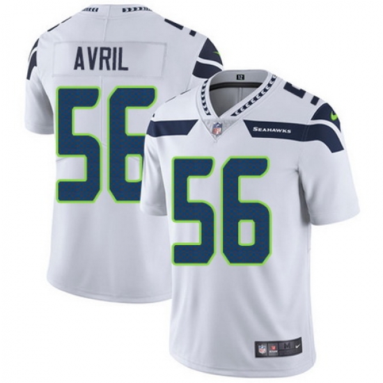Nike Seahawks #56 Cliff Avril White Mens Stitched NFL Vapor Untouchable Limited Jersey Nike Seahawks #56 Cliff Avril White Mens Stitched NFL Vapor Untouchable Limited Jersey