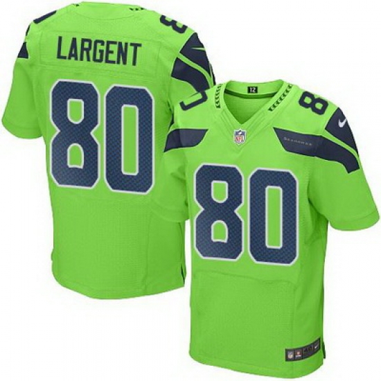 Nike Seahawks #80 Steve Largent Green Mens Stitched NFL Elite Rush Jersey Nike Seahawks #80 Steve Largent Green Mens Stitched NFL Elite Rush Jersey