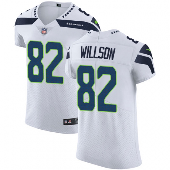 Nike Seahawks #82 Luke Willson White Mens Stitched NFL Vapor Untouchable Elite Jersey Nike Seahawks #82 Luke Willson White Mens Stitched NFL Vapor Untouchable Elite Jersey