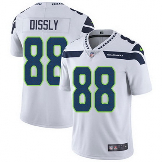 Nike Seahawks #88 Will Dissly White Mens Stitched NFL Vapor Untouchable Limited Jersey Nike Seahawks #88 Will Dissly White Mens Stitched NFL Vapor Untouchable Limited Jersey