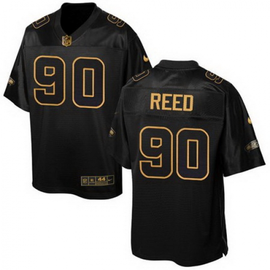 Nike Seahawks #90 Jarran Reed Black Men Stitched NFL Elite Pro Line Gold Collection Jersey Nike Seahawks #90 Jarran Reed Black Men Stitched NFL Elite Pro Line Gold Collection Jersey