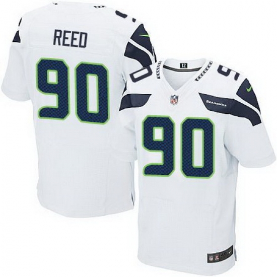 Nike Seahawks #90 Jarran Reed White Men Stitched NFL Elite Jersey Nike Seahawks #90 Jarran Reed White Men Stitched NFL Elite Jersey