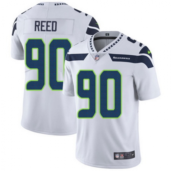 Nike Seahawks #90 Jarran Reed White Mens Stitched NFL Vapor Untouchable Limited Jersey Nike Seahawks #90 Jarran Reed White Mens Stitched NFL Vapor Untouchable Limited Jersey