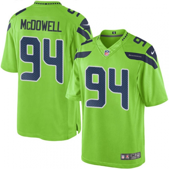 Nike Seahawks #94 Malik McDowell Green Mens Stitched NFL Limited Rush Jersey Nike Seahawks #94 Malik McDowell Green Mens Stitched NFL Limited Rush Jersey