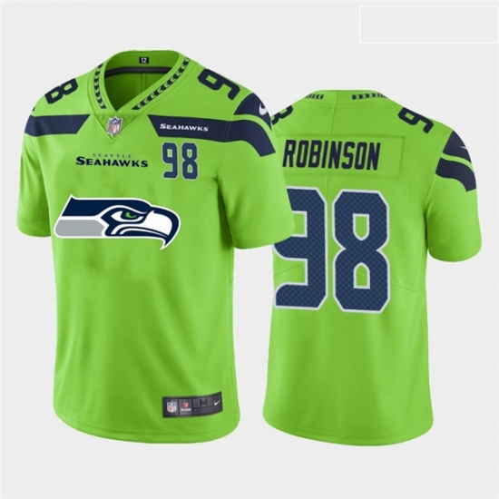 Nike Seahawks 98 Alton Robinson Green Team Big Logo Number Vapor Untouchable Limited Jersey Nike Seahawks 98 Alton Robinson Green Team Big Logo Number Vapor Untouchable Limited Jersey