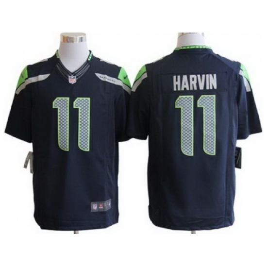 Nike Seattle Seahawks 11 Percy Harvin Blue LIMITED NFL Jersey Nike Seattle Seahawks 11 Percy Harvin Blue LIMITED NFL Jersey