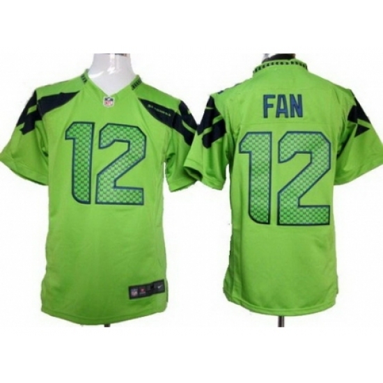 Nike Seattle Seahawks 12 Fan Green Game NFL Jersey Nike Seattle Seahawks 12 Fan Green Game NFL Jersey