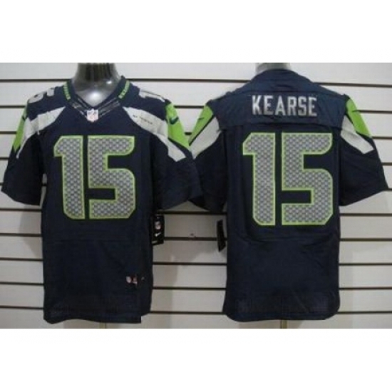 Nike Seattle Seahawks 15 Jermaine Kearse Blue Elite NFL Jersey Nike Seattle Seahawks 15 Jermaine Kearse Blue Elite NFL Jersey