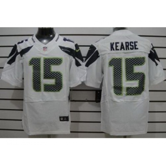 Nike Seattle Seahawks 15 Jermaine Kearse White Elite NFL Jersey Nike Seattle Seahawks 15 Jermaine Kearse White Elite NFL Jersey
