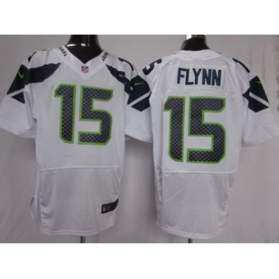 Nike Seattle Seahawks 15 Matt Flynn White Elite NFL Jersey Nike Seattle Seahawks 15 Matt Flynn White Elite NFL Jersey