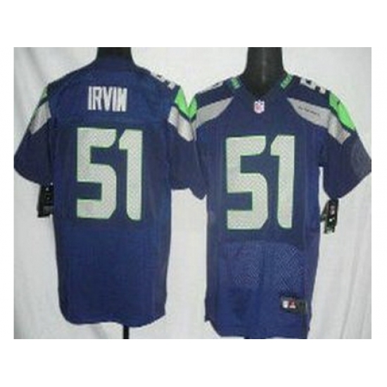 Nike Seattle Seahawks 51 Bruce Irvin Blue Elite NFL Jersey Nike Seattle Seahawks 51 Bruce Irvin Blue Elite NFL Jersey