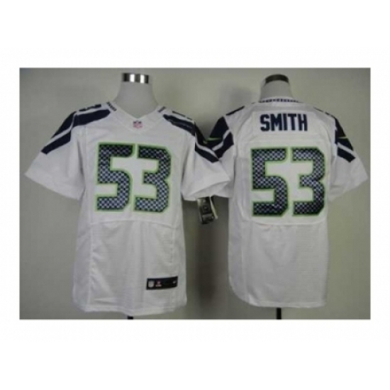 Nike Seattle Seahawks 53 Malcolm Smith white Elite NFL Jersey Nike Seattle Seahawks 53 Malcolm Smith white Elite NFL Jersey
