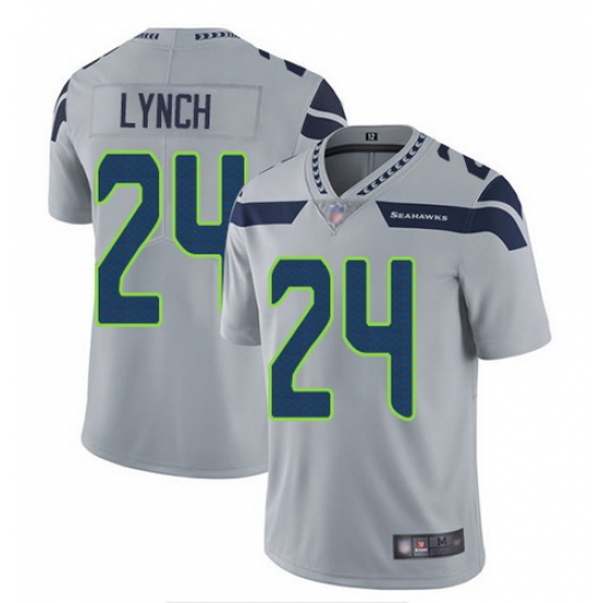 Seahawks 24 Marshawn Lynch Gray Vapor Untouchable Limited Jersey Seahawks 24 Marshawn Lynch Gray Vapor Untouchable Limited Jersey