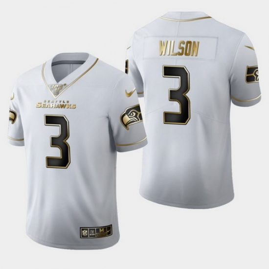 Seahawks 3 Russell Wilson White 100th Season Vapor Untouchable Limited Jersey Seahawks 3 Russell Wilson White 100th Season Vapor Untouchable Limited Jersey