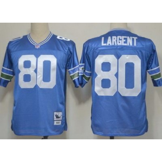 Seattle Seahawks 80 Largent Blue Throwback NFL Jerseys Seattle Seahawks 80 Largent Blue Throwback NFL Jerseys