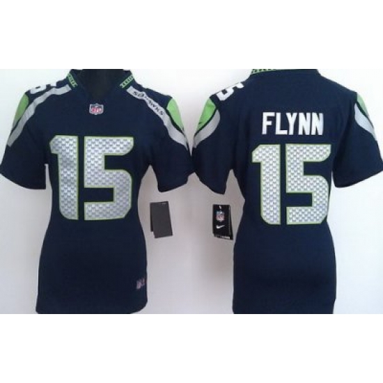Women Nike Seattle Seahawks 15# Matt Flynn Blue Nike NFL Jerseys Women Nike Seattle Seahawks 15# Matt Flynn Blue Nike NFL Jerseys