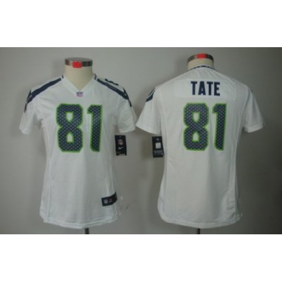 Women Nike Seattle Seahawks #81 Golden Tate White NFL LIMITED Jerseys Women Nike Seattle Seahawks #81 Golden Tate White NFL LIMITED Jerseys