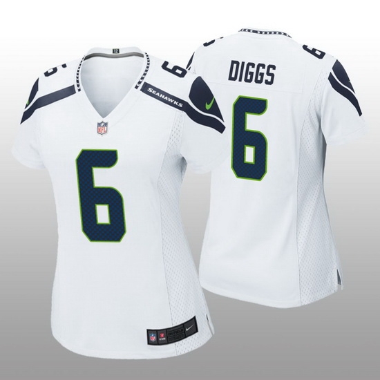 Women Seattle Seahawks Quandre Diggs #6 White Vapor Limited NFL Jersey Women Seattle Seahawks Quandre Diggs #6 White Vapor Limited NFL Jersey