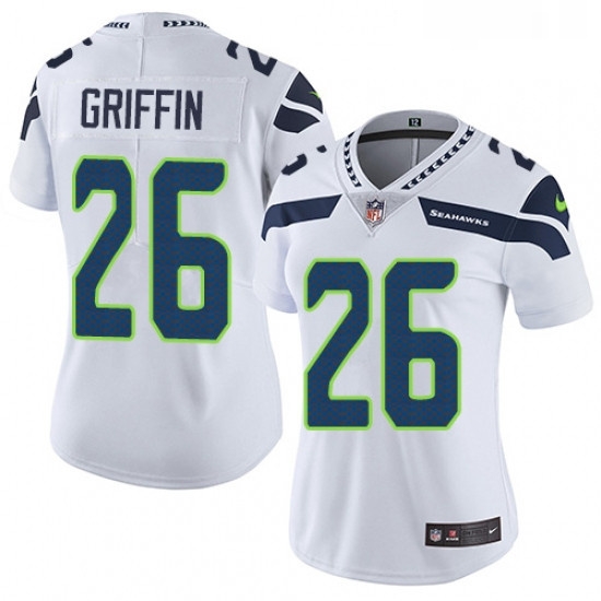 Womens Nike Seattle Seahawks 26 Shaquill Griffin Elite White NFL Jersey Womens Nike Seattle Seahawks 26 Shaquill Griffin Elite White NFL Jersey
