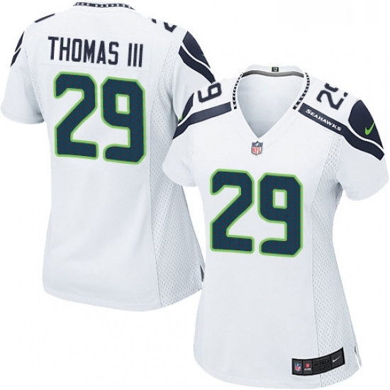 Womens Nike Seattle Seahawks 29 Earl Thomas III Game White NFL Jersey Womens Nike Seattle Seahawks 29 Earl Thomas III Game White NFL Jersey
