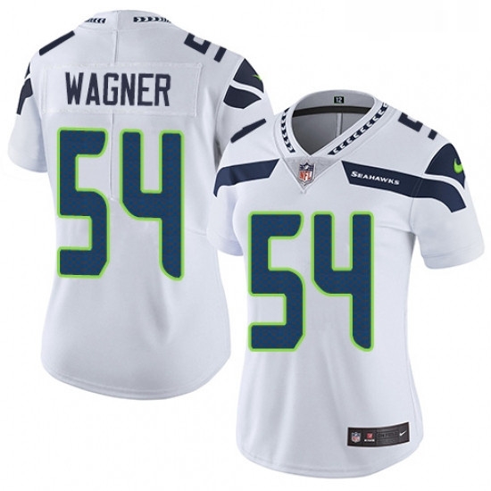 Womens Nike Seattle Seahawks 54 Bobby Wagner Elite White NFL Jersey Womens Nike Seattle Seahawks 54 Bobby Wagner Elite White NFL Jersey